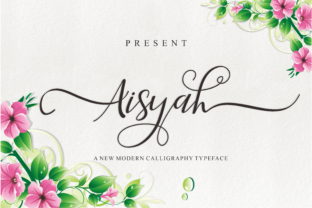 Aisyah: A Modern Script Font for Authentic Brand Design