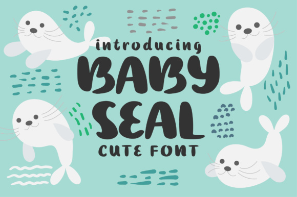 Baby Seal: A Handwritten Font for Crafters and Makers