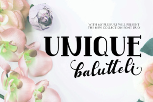 Balutteli: A Font Duo That Brings Grace to Editorial Design