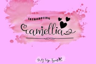 Camellia: The Handwritten Typeface for Crafters and Product Creators