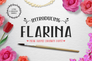 Flarina: The Hand-Drawn Display Font Your Brand Needs