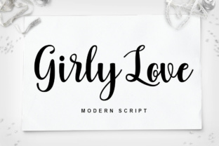 Girly Love Font Review for Web Design Projects