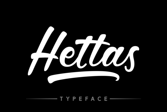 Hettas: A Bold Cursive Typeface for Scroll-Stopping Marketing Content