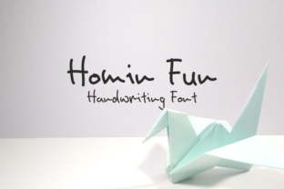 Homin Fun: A Handwritten Typeface That Adds Personality to Editorial Design