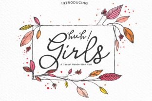 Huh Girls: A Playful Brush Font for Small Business Branding