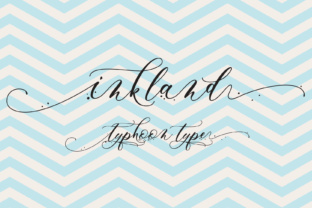Inkland: The Ornate Handwritten Font That Elevates Craft Projects