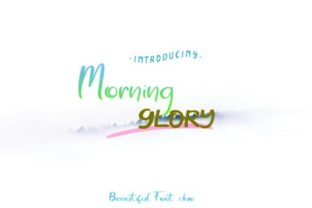 Morning Glory: A Font Duo Built for Digital Storytelling
