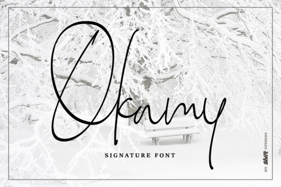 Okamy: A Script Typeface Built for Real Brand Work