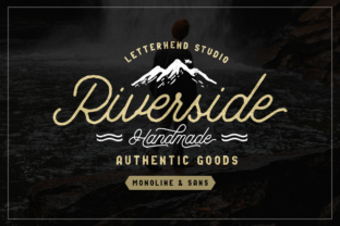 Riverside Duo: A Handmade Typeface for Web and UI Design
