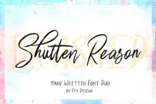 Shutten Reason: The Handcrafted Font Duo for Product Makers