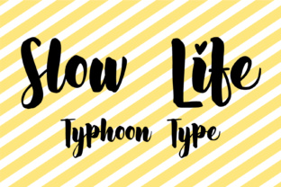 Slow Life Font: A Handwritten Script Built for Crafters and Product Sellers