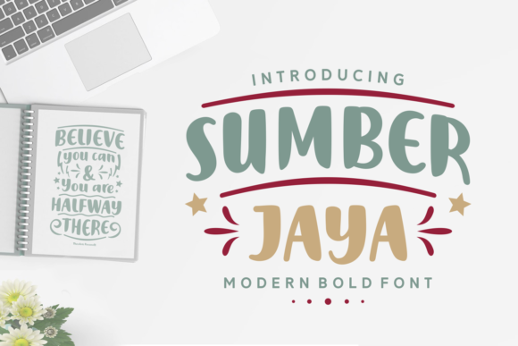 Sumber Jaya: A Handwritten Script Font for Modern Web Design