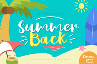 Summer Back Font: A Bold Script for Scroll-Stopping Campaigns