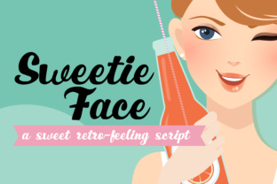 Sweetie Face: A Handcrafted Script Font for Editorial Design Projects