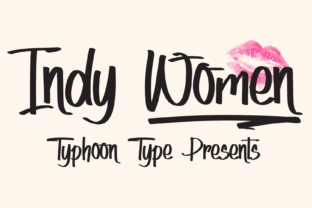 Using the Indy Women Font for a Handmade Web Aesthetic