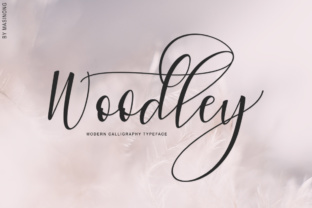 Woodley: A Swashy Script Font That Brings Character to Branding Projects